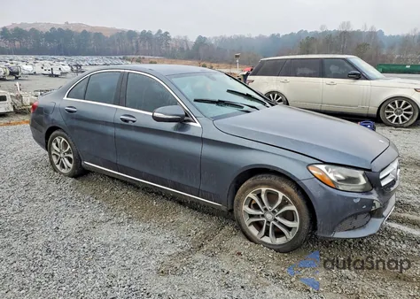 2015 Mercedes-Benz C 300 4Matic from USA, damaged, VIN 55SWF4KB1FU016294